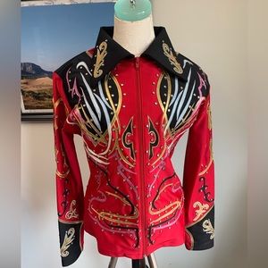 Ladies Horsemanship Zip Up Jacket